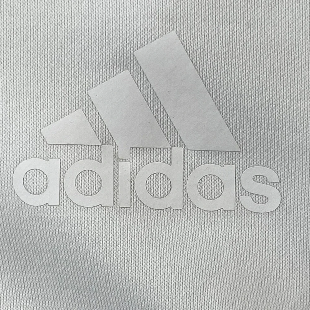 Adidas ClimaWarm Hoodie Mens M White Gray Pullover Performance CV7190 2017